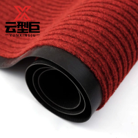 云型巨 防滑地毯 大面积铺满可裁剪入户门地垫地毯防滑进门门垫脚垫 暗红色宽180cm 单位:米