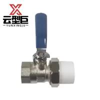 云型巨 PPR内丝球阀 PPR管配件 塑料管配件 63*2 单位:个