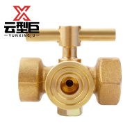 云型巨 三通旋塞 三通旋塞阀压力表三通旋塞阀 4分*M20*1.5 单位:个