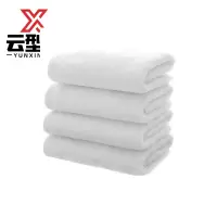 云型巨 一次性白毛巾 酒店宾馆澡堂洗浴中心一次性 60g 单位:条