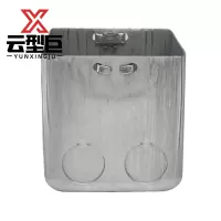 云型巨 镀锌穿线盒 接线盒插座底盒 单位:个