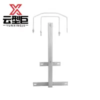 云型巨 刺丝滚笼支架 防盗刺滚笼刺防盗网支架 土字730mm 单位:个