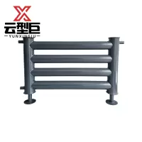 云型巨 光排管暖气片 工业用大口径钢制a型蒸汽光排管散热器 单位:组