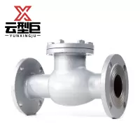 云型巨 H44H-16铸钢法兰卧式止回阀 DN125 个