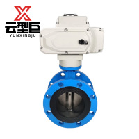 云型巨 电动法兰蝶阀 D941X-16/DN125 个