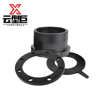 云型巨 PE电熔式法兰根(根+防腐法兰+垫)125mm 套