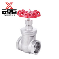 云型巨 304不锈钢丝扣闸阀 DN25 个