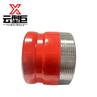 云型巨 沟槽变外丝接头 DN100 个