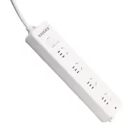 赛驰科技(SAICKG) SC5B-10721 四位5孔 移动式排插 (单位:个) 白