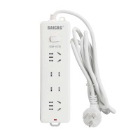 赛驰科技(SAICKG) SC5B-10730 二位5孔 二位2孔 移动式排插 (单位:个) 白