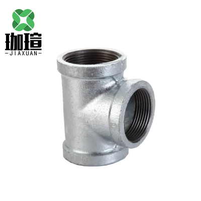 珈瑄 镀锌三通 水管水暖配件连接件弯头三通接头接口消防 DN32 单位:个