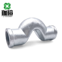 珈瑄 镀锌桥弯 钢管水管水暖配件消防管件 DN15 单位:个