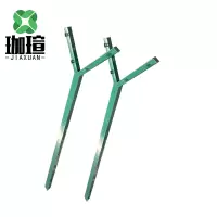 珈瑄 防护网Y型钢立柱 丝网立柱户外地插支架立柱 50*50*1800mm 单位:根