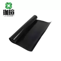 珈瑄 橡胶板工业防滑耐磨加厚减震胶皮绝缘板橡皮软耐油垫片 5000*1000*10mm 单位: 卷