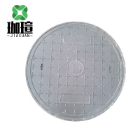 珈瑄 树脂井盖 雨水污水弱电复合盖板下水道井盖圆形方形绿化带井盖 700*780mm 套