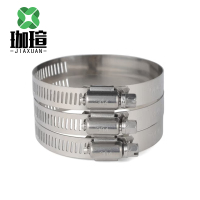 珈瑄 不锈钢喉箍 不锈钢管夹卡箍喉箍水管抱箍固定紧箍圈 21-38mm 单位:个