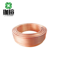 珈瑄 紫铜管 铜管连接电线接头接线管铜鼻子套管 40mm*2m 单位:根