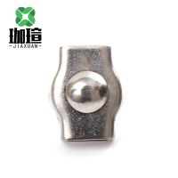 珈瑄 单夹 钢丝绳单夹刹车线卡头夹头紧固夹钢丝绳卡扣夹线卡 M5 单位:个