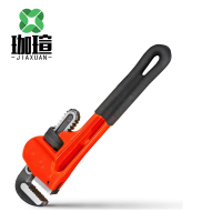 珈瑄 管钳 家用重型管子钳加强水管钳扳手大开口自紧喉钳 10寸 把