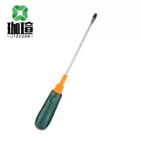 珈瑄 螺丝刀一字 家用紧固螺丝刀工具手动螺丝刀 5*150mm 单位:把