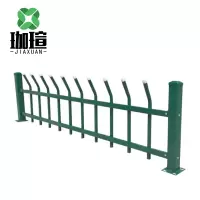 珈瑄 锌钢草坪护栏 草坪围栏公共场所围栏隔离围栏 80cm 单位:米