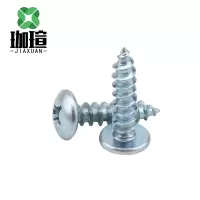 珈瑄 圆头自攻螺丝 圆头自攻螺丝钉盘头十字槽木螺丝尖尾自攻螺丝钉 M2.5*150mm 包