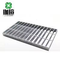 珈瑄 钢格栅镀锌格栅排水沟盖板 排水沟盖板平台踏步板不锈钢楼梯洗车房地格栅 40mm厚 平方米