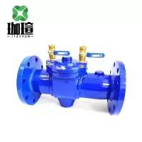 珈瑄 D41X-16倒流防止器防污隔断阀 低阻力防污隔断阀倒流止回阀球磨铸铁法兰连接 DN150 个