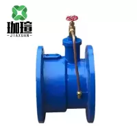 珈瑄 HH48X-16微阻缓闭蝶式止回阀 斜密封球墨铸铁消声微阻重锤缓闭 DN200 个