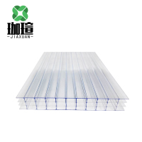 珈瑄 阳光板 透明耐力板实心采光板隔热遮阳雨棚车棚板 3mm 平方米