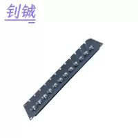 钊铖 光纤固定板12位2U机柜引入板/个