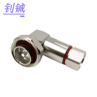 钊铖 馈线接头1/2馈线50-12馈线接7/8弯公头DIN公头/个