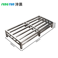 沣涢 不锈钢置物架 900*500*200mm 个