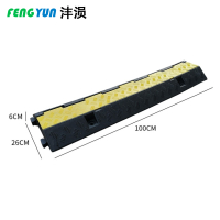 沣涢 橡胶减速带 中一线 个