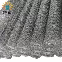 辉泰 石笼网编织网 丝径2.0mm孔径50*60mm宽1.2米/平方米