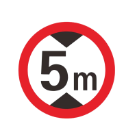 满盛达建 限高牌 φ800mm 块