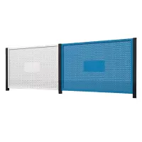 满盛达建 冲孔板隔离围挡 定制 平方米