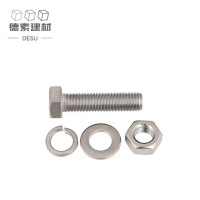 德素 不锈钢外六角螺栓组合 M8*40/套