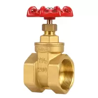 艾菲勒 闸阀 开关4分6分1寸内螺纹水管开关阀门加厚 管道配件 DN40