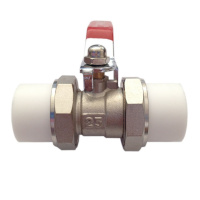 艾菲勒 PPR球阀 pe阀门 ppr双活接球阀 个 25mm