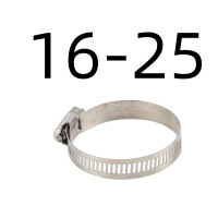 MKLDTOOLS 不锈钢卡箍喉箍抱箍 304 16-25只