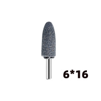 MKLDTOOLS 砂轮磨头 锥形6*16 只