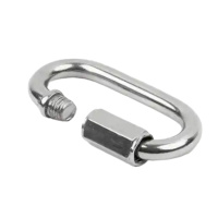 铭达鲁满 304不锈钢快速接环锁扣 M4(承重227kg) 个