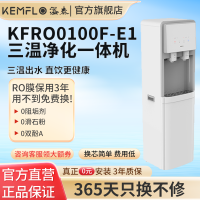 溢泰康富乐KEMFLO立式三温直饮机 热饮水机 净水器 KFRO0100F-E1台