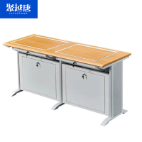 聚越唐JUYUETANG人体工学简约办公桌多功能电脑桌升降桌办公学习桌耐用承重设计