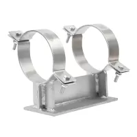 建举 铝镁合金双电缆抱箍 可定制 套