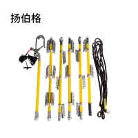 扬伯格 蜈蚣挂梯 玻璃钢6节6米拧扣 个