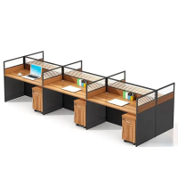 涵美大成 屏风工位六人位 3700*1300*850mm 张