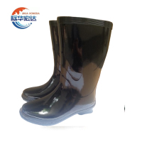 际华宏达 中筒胶鞋黑色雨靴 37-48码 /双