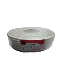 金电石 阻燃硬护套线白 BVV2*2.5 100米/捆